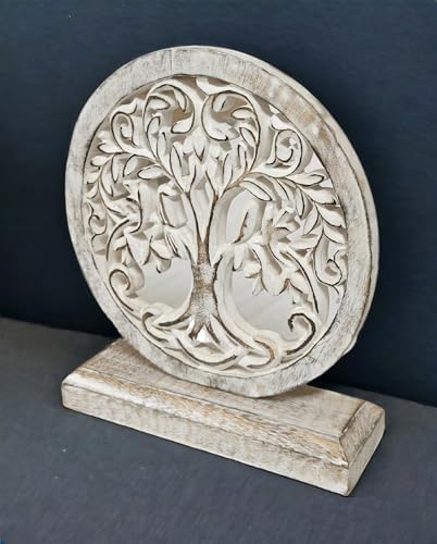 Wooden Carved Handmade Table Decor Statue