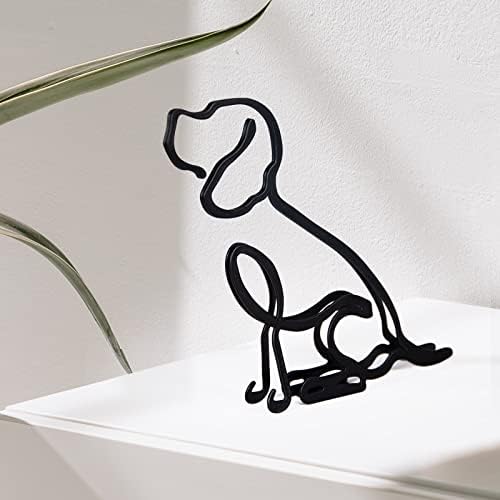 KOLYMAX Dog Minimalist Wall Sculpture Art