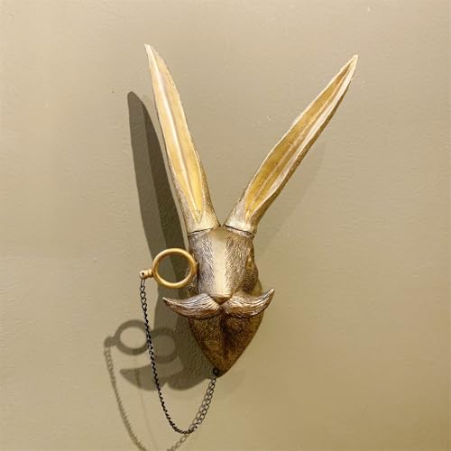 GUASDIE Faux Deer and Rabbit Wall Decor