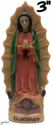 Alliance 3 Inch Set of 12 Our Lady of Guadalupe Statues