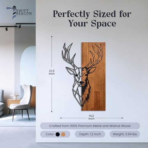 Swift Beacon Wilderness Majesty Wood and Metal Wall Art