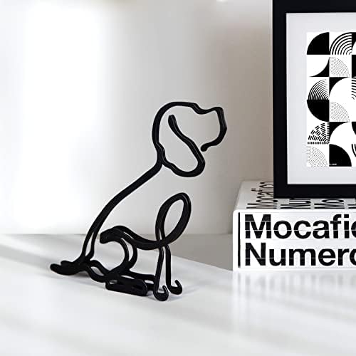 KOLYMAX Dog Minimalist Wall Sculpture Art