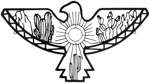 Geavo Metal Eagle Wall Art Decor 158x87 Inch