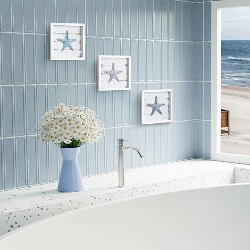 TideAndTales 3D Starfish Wall Art Set of 3