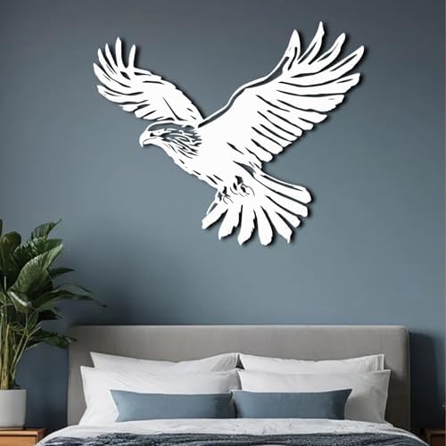 ENJOYOO Metal Eagle Wall Decor 19x15in