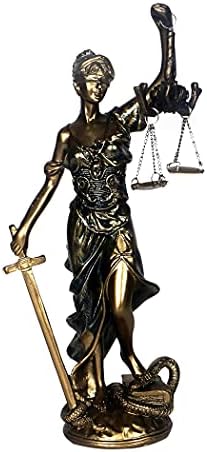 123 Inch Lady Justice Statue Sculpture Decor