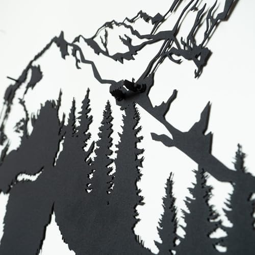 Bear Mountain Metal Wall Art 36L x 23W