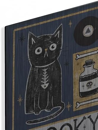 Frightfully Wicked 3 Dark Metal Wall Art 12x16