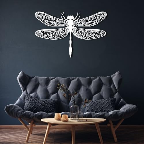 ENJOYOO Metal Dragonfly Wall Decor 24x15in