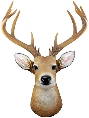 Ebros 12 Point Buck Wall Decor Trophy Sculpture