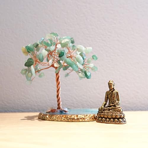 Buddha Statue Healing Crystal Tree for Positive Energy