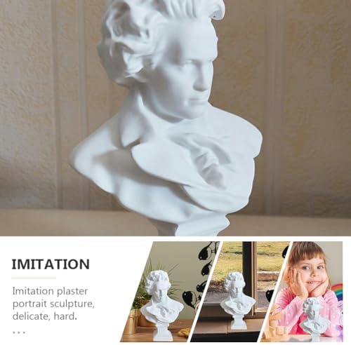 Garneck Beethoven Bust Statue Sculpture Art Decor