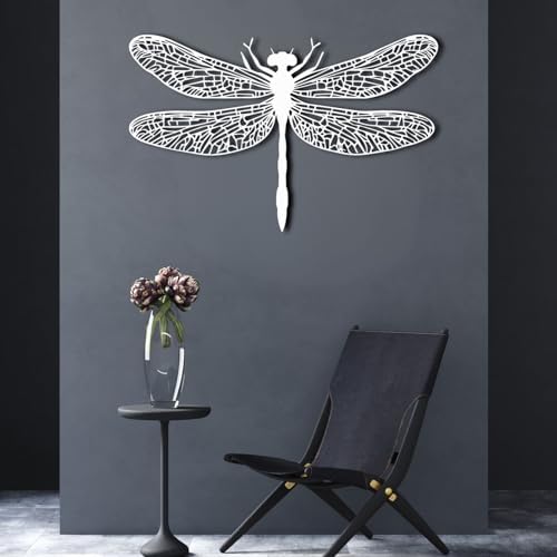 ENJOYOO Metal Dragonfly Wall Decor 24x15in