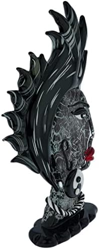 Glass Of Venice Picasso Head of an African Woman Murano Glass Sculpture