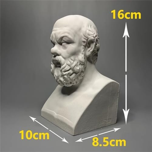 Socrates Bust Statue Greek Mythology Sculpture for Home Decor