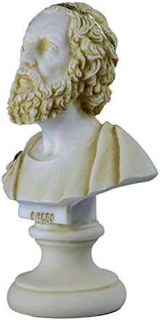 Homer Greek Bust Sculpture 590 Inch