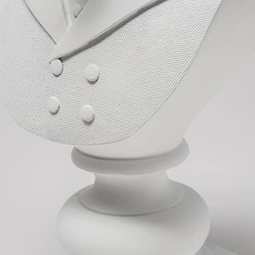 HomeRoots White Resin Fox Bust Decor Piece