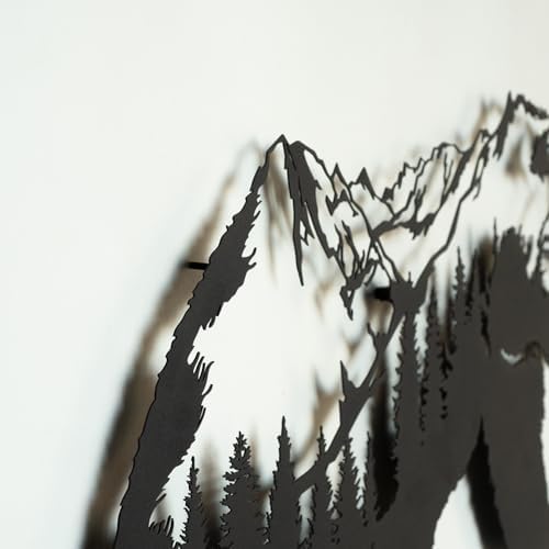 Bear Mountain Metal Wall Art 36L x 23W