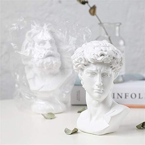 Classic Mini 27 Inch Greek Bust Sculpture Set
