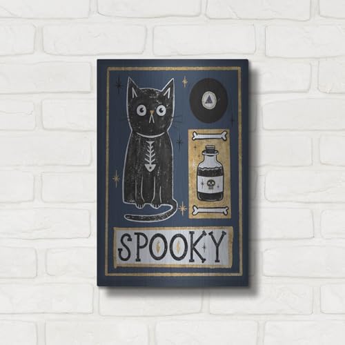 Frightfully Wicked 3 Dark Metal Wall Art 12x16