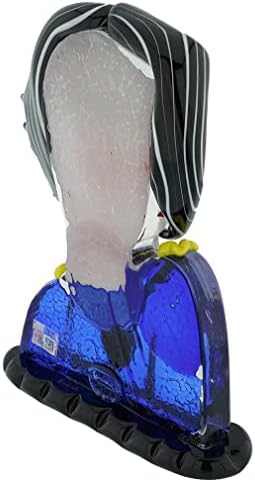 Glass Of Venice Murano Glass Picasso Head of A Woman