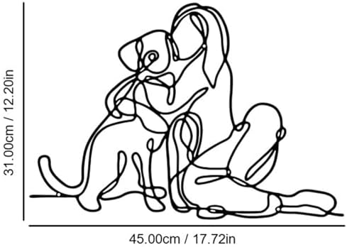 APLUSH Women And Dogs Wall Sculpture Decor