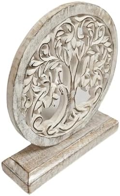Wooden Carved Handmade Table Decor Statue