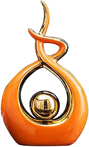 Norrclp Modern Abstract Art Ceramic Statue Table Decoration