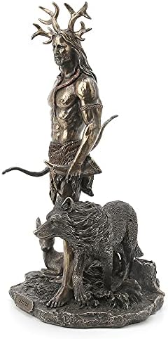 VERONESE DESIGN 11 34 Inch Tall Herne Spirit Hunter Statue