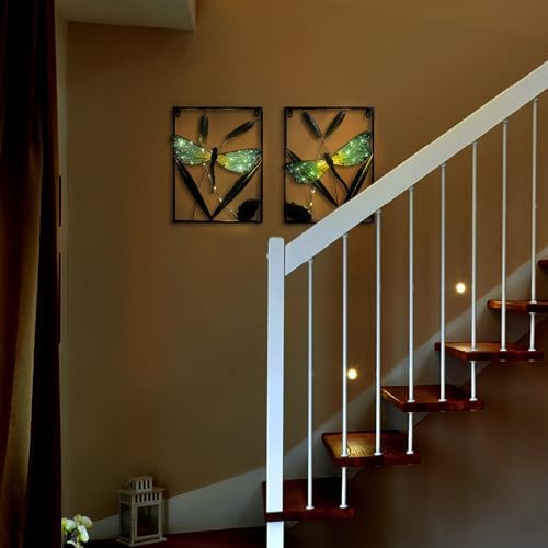 Liffy Dragonfly Wall Art Decor Lights