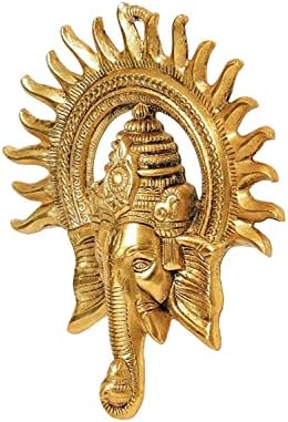 MangalFashions Metal Ganesha Statue Wall Decor