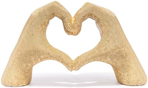 Hodao Heart Gesture Sculpture Unique Decor Design