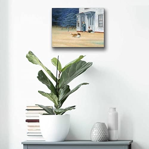 Epic Art Cape Cod Evening 1939 Edward Hopper Acrylic Wall Art 16x12