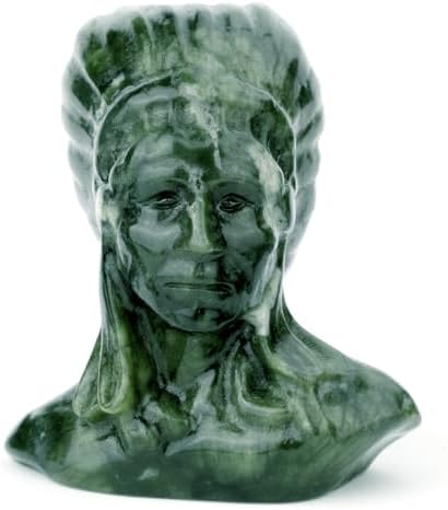 Gemshan Indian Head Bust Statue 32 Inch