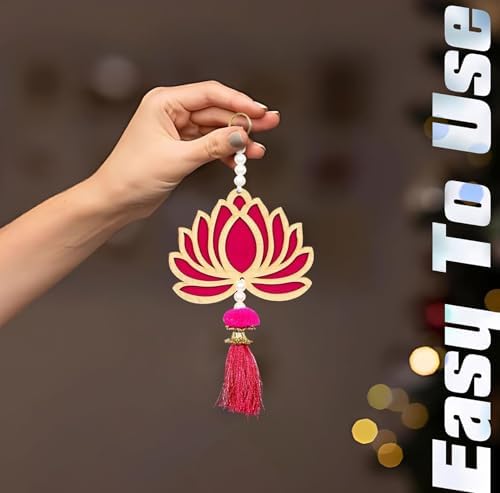 Lotus Wall Hangings for Home Decor Pack of 6