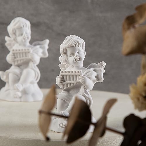 Ochine 4 Pcs Little Angel Statue Figurine