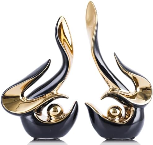 Modern Abstract Art Ceramic Statue for Home Decor