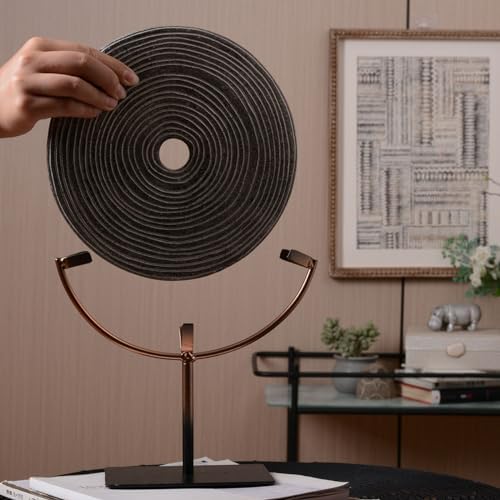 HAUCOZE 135 Inch Modern Abstract Sculpture Statue Decor