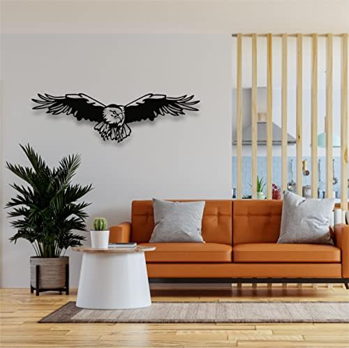 DEKADRON Adler 3D Wall Silhouette Metal Decor