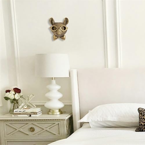 GUASDIE Faux Deer Head Wall Decor Sculpture 1