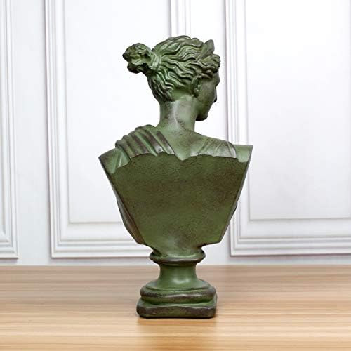 12 Inch Roman Goddess Wisdom Bust Statue Resin Replica