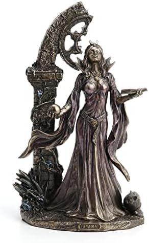Veronese Design Aradia The Wiccan Queen Cold Cast Resin Statue