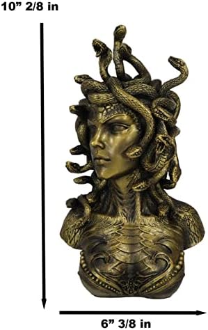 Ebros Gift Medusa Gorgon Statue 10 Inch Tall Sculpture
