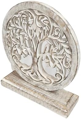 Wooden Carved Handmade Table Decor Statue