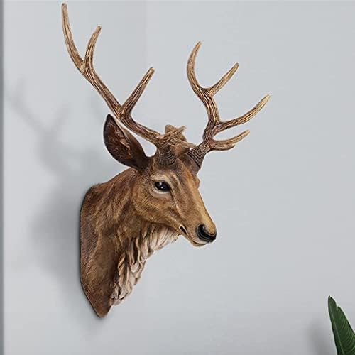 Lucky Retro Deer Head Wall Sculpture