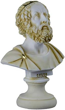 Homer Greek Bust Sculpture 590 Inch