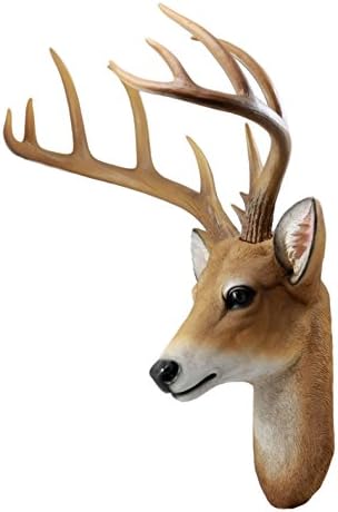 Ebros 12 Point Buck Wall Decor Trophy Sculpture