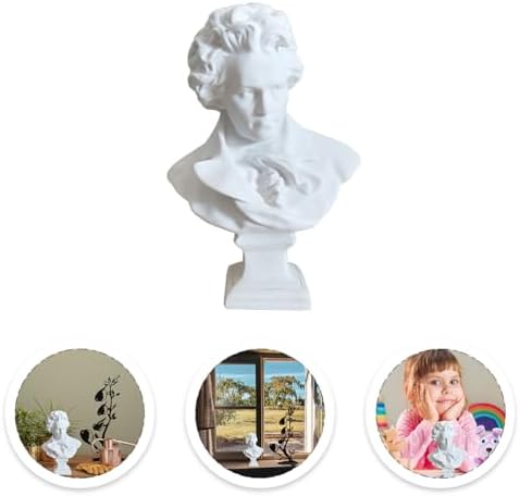 Garneck Beethoven Bust Statue Sculpture Art Decor