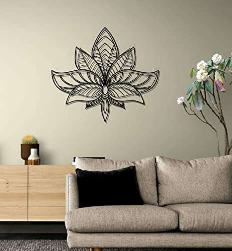 Mandala Metal Wall Art Decor Abstract Design