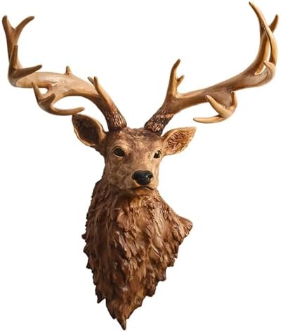 Stylish Deer Wall Art Faux Taxidermy Decor